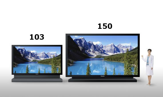 Panasonic-150-inch-Plasma