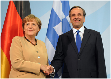 merkel samaras